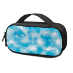 Blue Shibori Tie Dye Print Insulin Cooler Travel Case