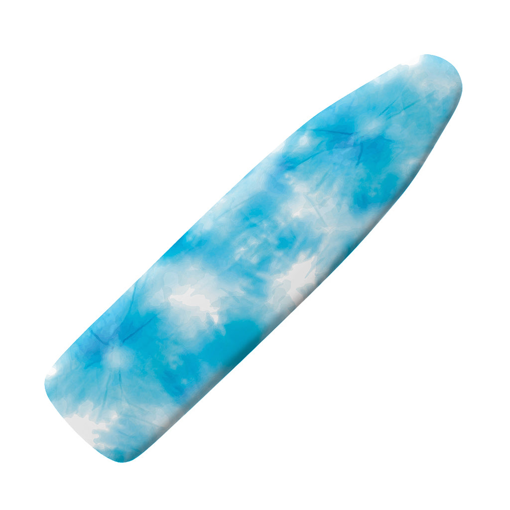 Blue Shibori Tie Dye Print Ironing Board Cover