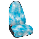 Blue Shibori Tie Dye Print Waterproof Car Seat Cover