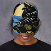 Blue Sky And Golden Sun Samurai Print Baseball Cap