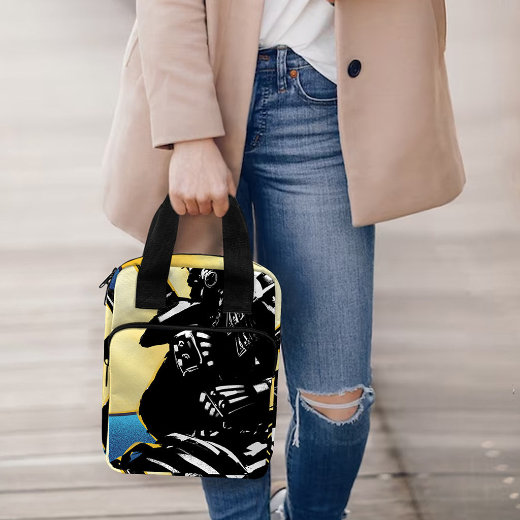 Blue Sky And Golden Sun Samurai Print Bible Tote Bag