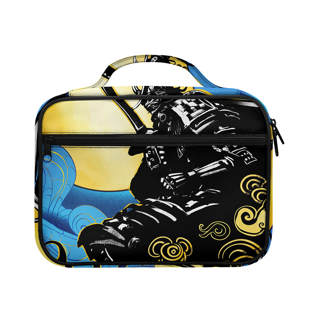 Blue Sky And Golden Sun Samurai Print Briefcase Bible Bag