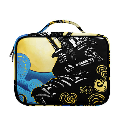 Blue Sky And Golden Sun Samurai Print Briefcase Bible Bag
