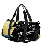 Blue Sky And Golden Sun Samurai Print Gym Bag