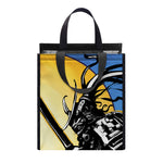 Blue Sky And Golden Sun Samurai Print Insulated Lunch Tote