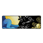 Blue Sky And Golden Sun Samurai Print Long Kitchen Mat