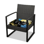 Blue Sky And Golden Sun Samurai Print Outdoor Seat Cushion Cover