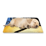 Blue Sky And Golden Sun Samurai Print Pet Cooling Mat Cover