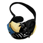 Blue Sky And Golden Sun Samurai Print Pet Sling Carrier