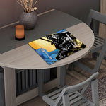 Blue Sky And Golden Sun Samurai Print Placemat