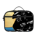 Blue Sky And Golden Sun Samurai Print Portable Lunch Bag