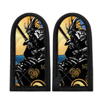 Blue Sky And Golden Sun Samurai Print Skillet Handle Cover
