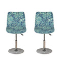 Blue Sky Paisley Bohemian Pattern Print Bar Stool Covers