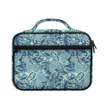 Blue Sky Paisley Bohemian Pattern Print Briefcase Bible Bag