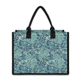 Blue Sky Paisley Bohemian Pattern Print Canvas Tote Bag