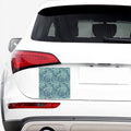 Blue Sky Paisley Bohemian Pattern Print Car Sticker