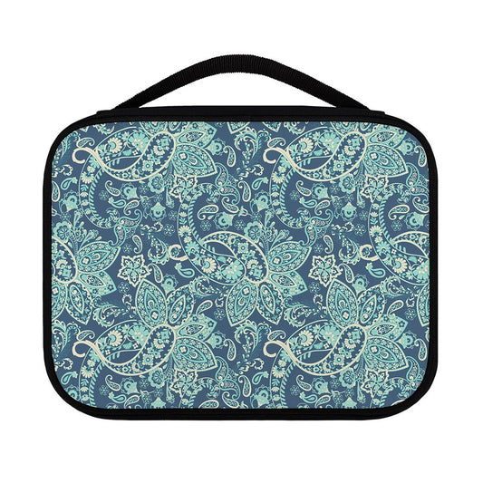 Blue Sky Paisley Bohemian Pattern Print Classic Bible Case