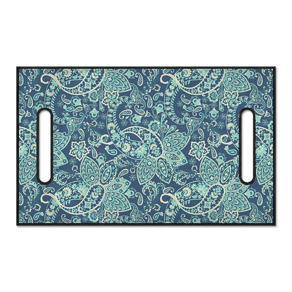 Blue Sky Paisley Bohemian Pattern Print Golf Cart Seat Cover