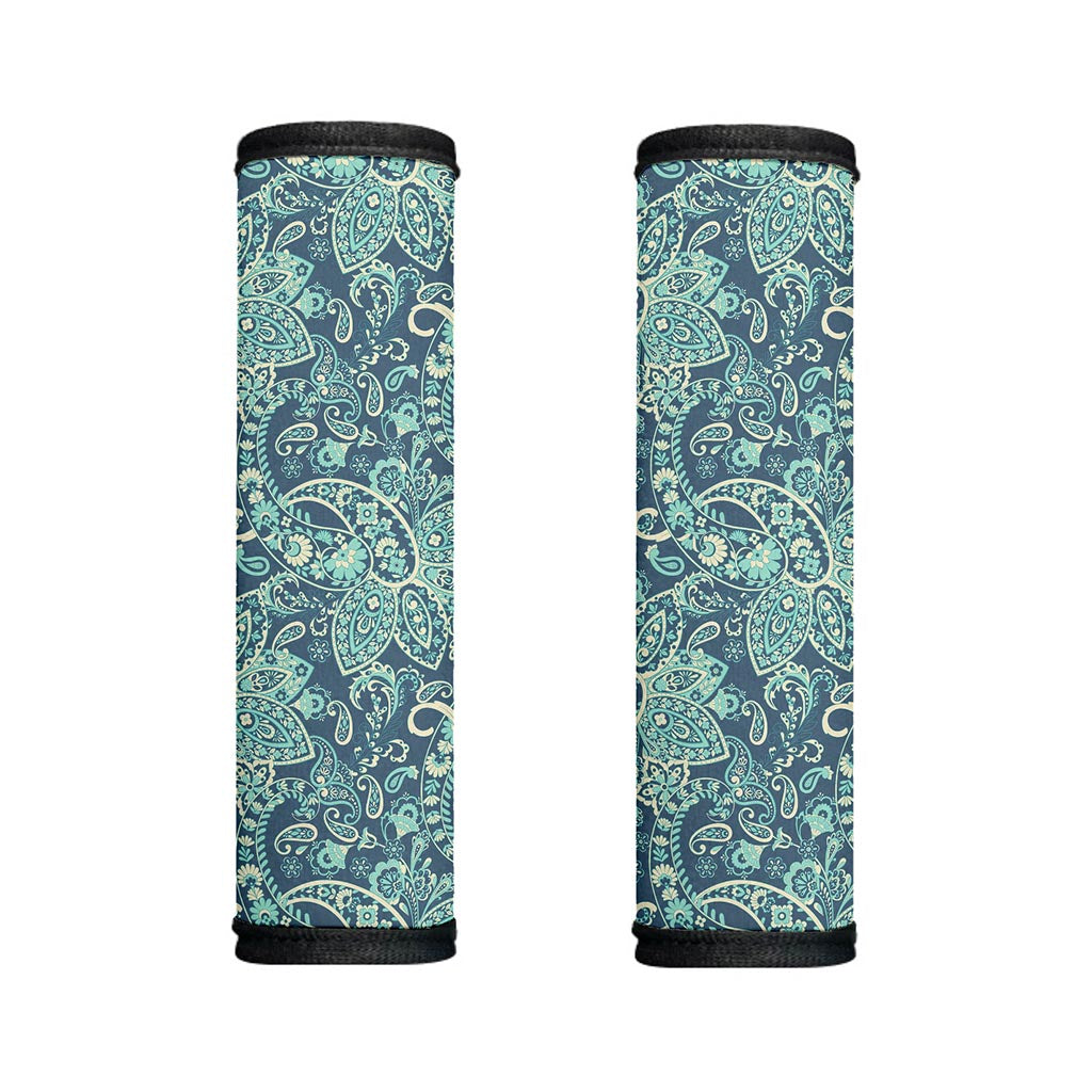 Blue Sky Paisley Bohemian Pattern Print Handle Covers