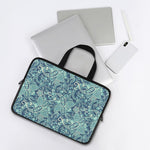 Blue Sky Paisley Bohemian Pattern Print Laptop Sleeve With Handle
