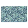 Blue Sky Paisley Bohemian Pattern Print Polyester Doormat