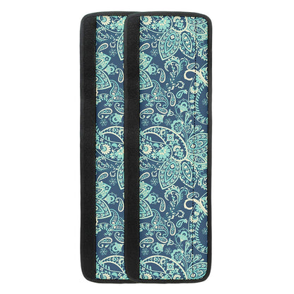 Blue Sky Paisley Bohemian Pattern Print Refrigerator Handle Covers