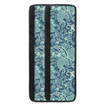 Blue Sky Paisley Bohemian Pattern Print Refrigerator Handle Covers