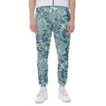 Blue Sky Paisley Bohemian Pattern Print Joggers