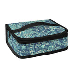 Blue Sky Paisley Bohemian Pattern Print Small Lunch Bag