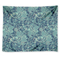 Blue Sky Paisley Bohemian Pattern Print Tapestry