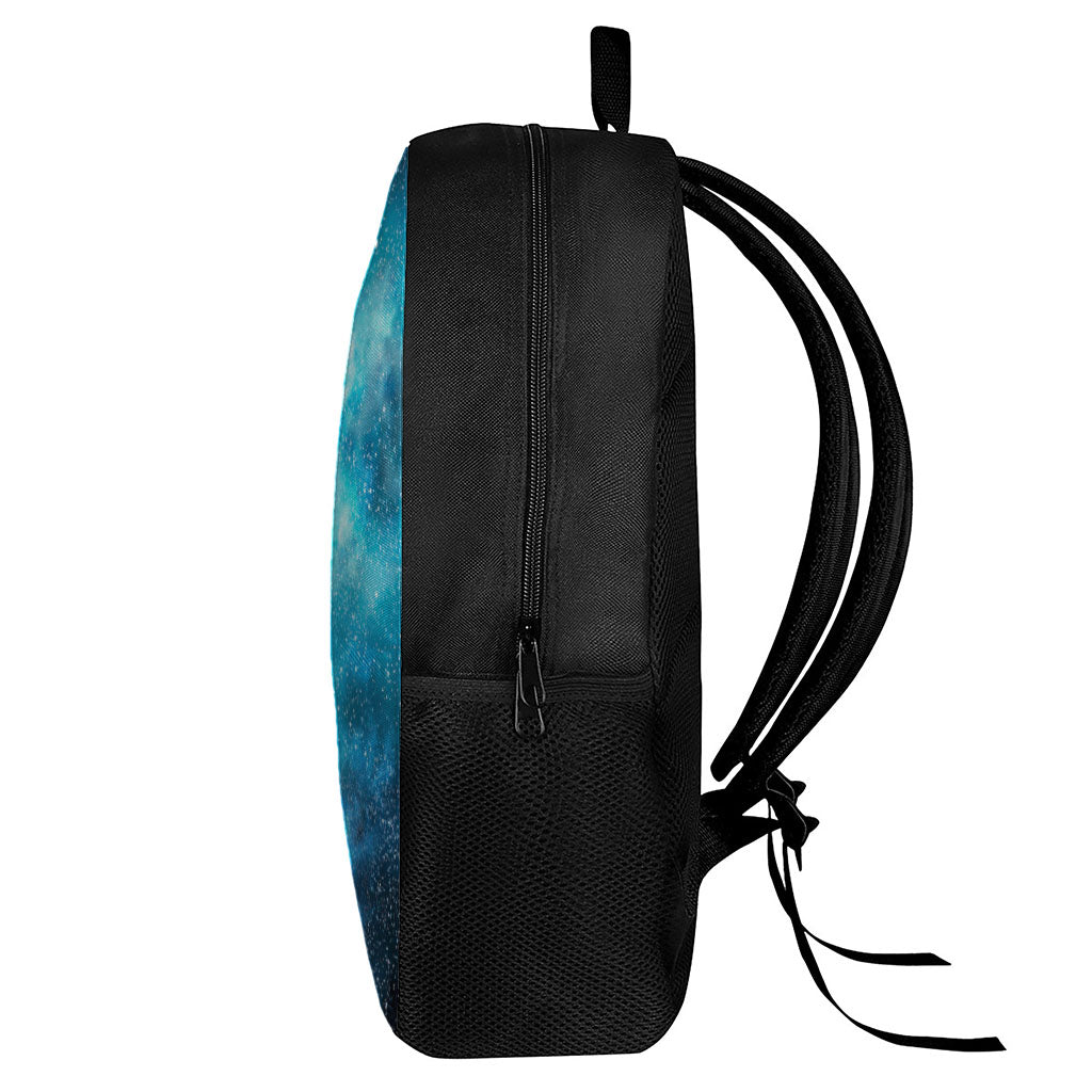 Blue Sky Universe Galaxy Space Print 17 Inch Backpack