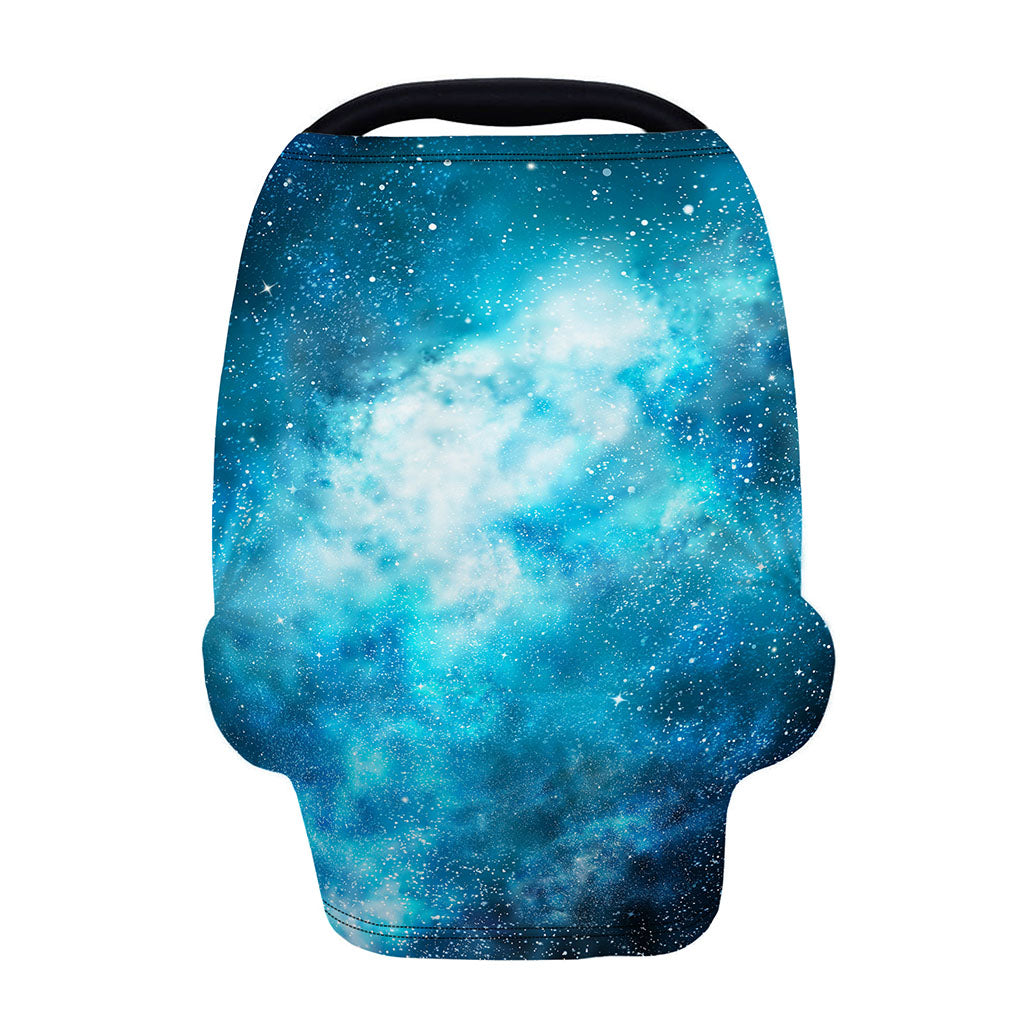 Blue Sky Universe Galaxy Space Print Baby Seat Cover
