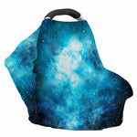 Blue Sky Universe Galaxy Space Print Baby Seat Cover