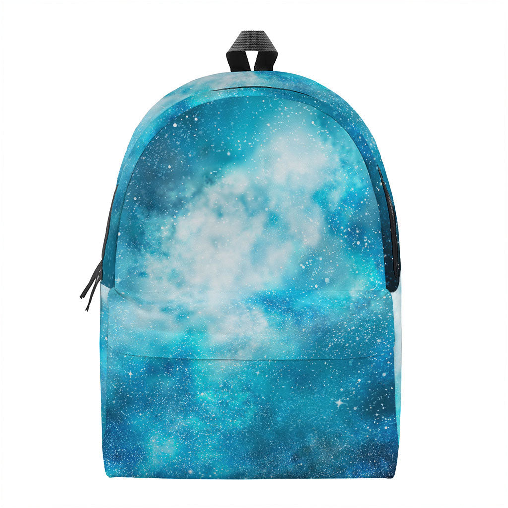 Blue Sky Universe Galaxy Space Print Backpack