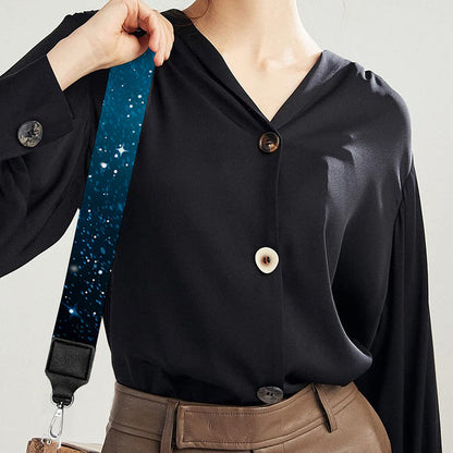 Blue Sky Universe Galaxy Space Print Bag Strap
