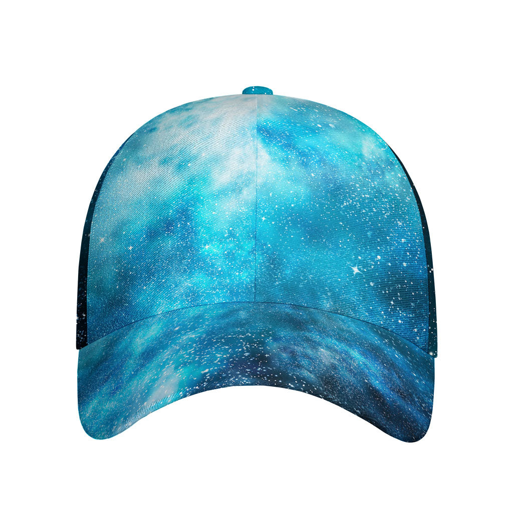 Blue Sky Universe Galaxy Space Print Baseball Cap