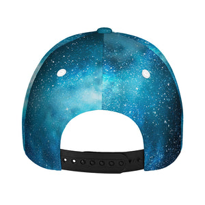 Blue Sky Universe Galaxy Space Print Baseball Cap