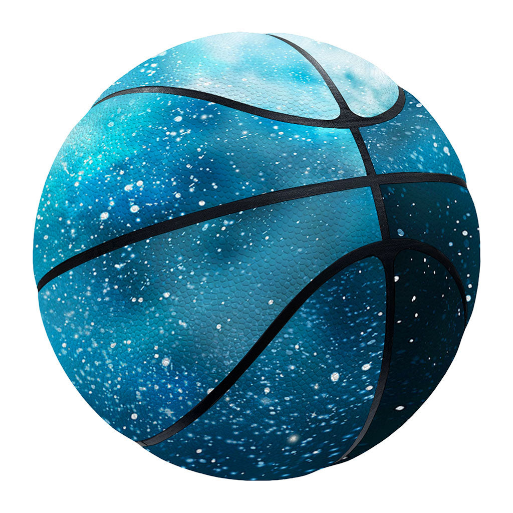 Blue Sky Universe Galaxy Space Print Basketball