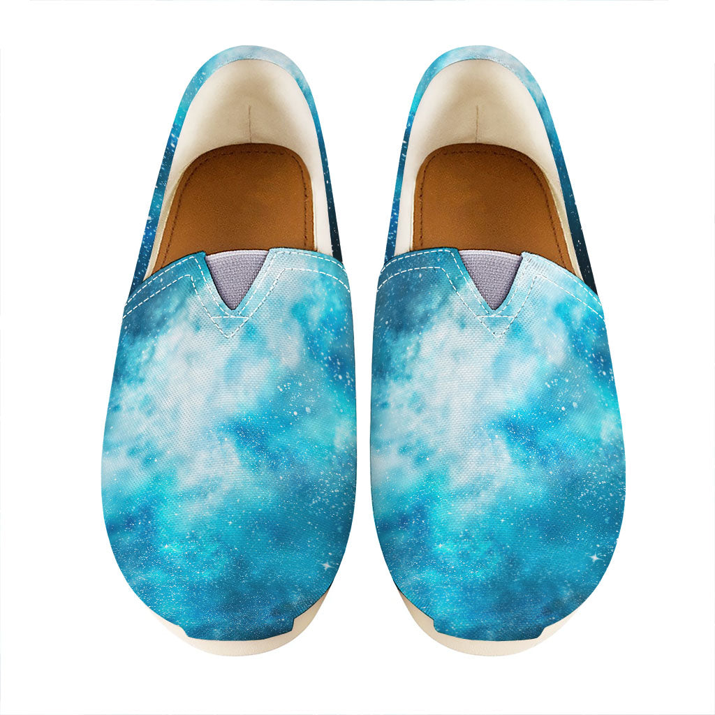 Blue Sky Universe Galaxy Space Print Casual Shoes