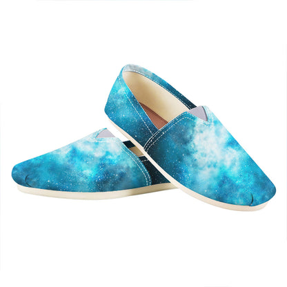 Blue Sky Universe Galaxy Space Print Casual Shoes