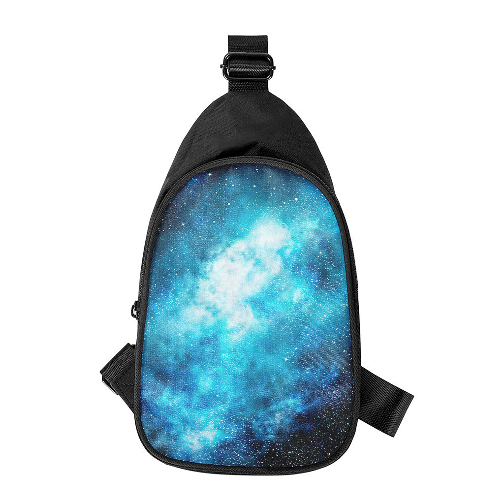 Blue Sky Universe Galaxy Space Print Chest Bag
