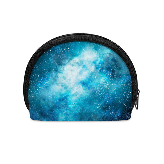 Blue Sky Universe Galaxy Space Print Coin Purse