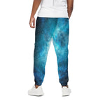 Blue Sky Universe Galaxy Space Print Cotton Pants