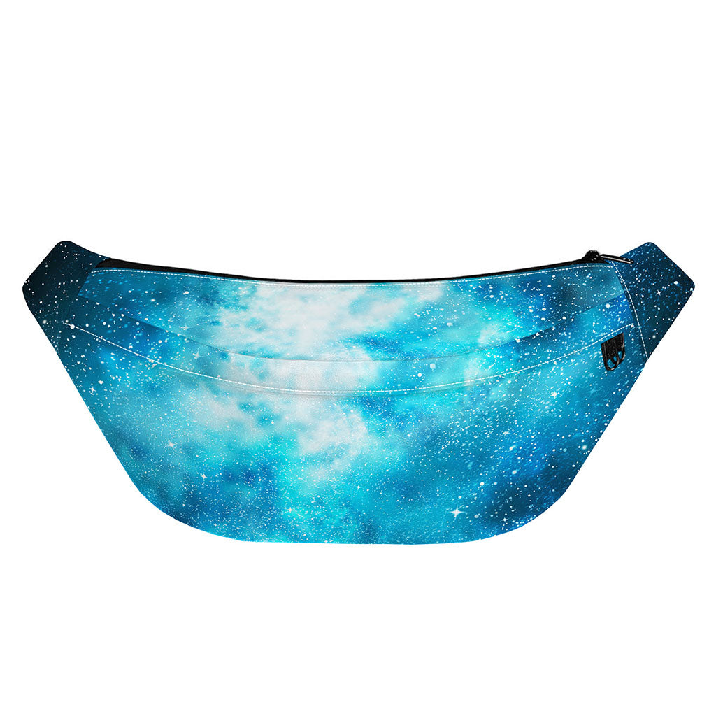 Blue Sky Universe Galaxy Space Print Fanny Pack