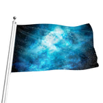 Blue Sky Universe Galaxy Space Print Flag
