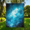 Blue Sky Universe Galaxy Space Print Garden Flag