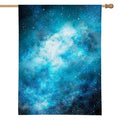 Blue Sky Universe Galaxy Space Print House Flag