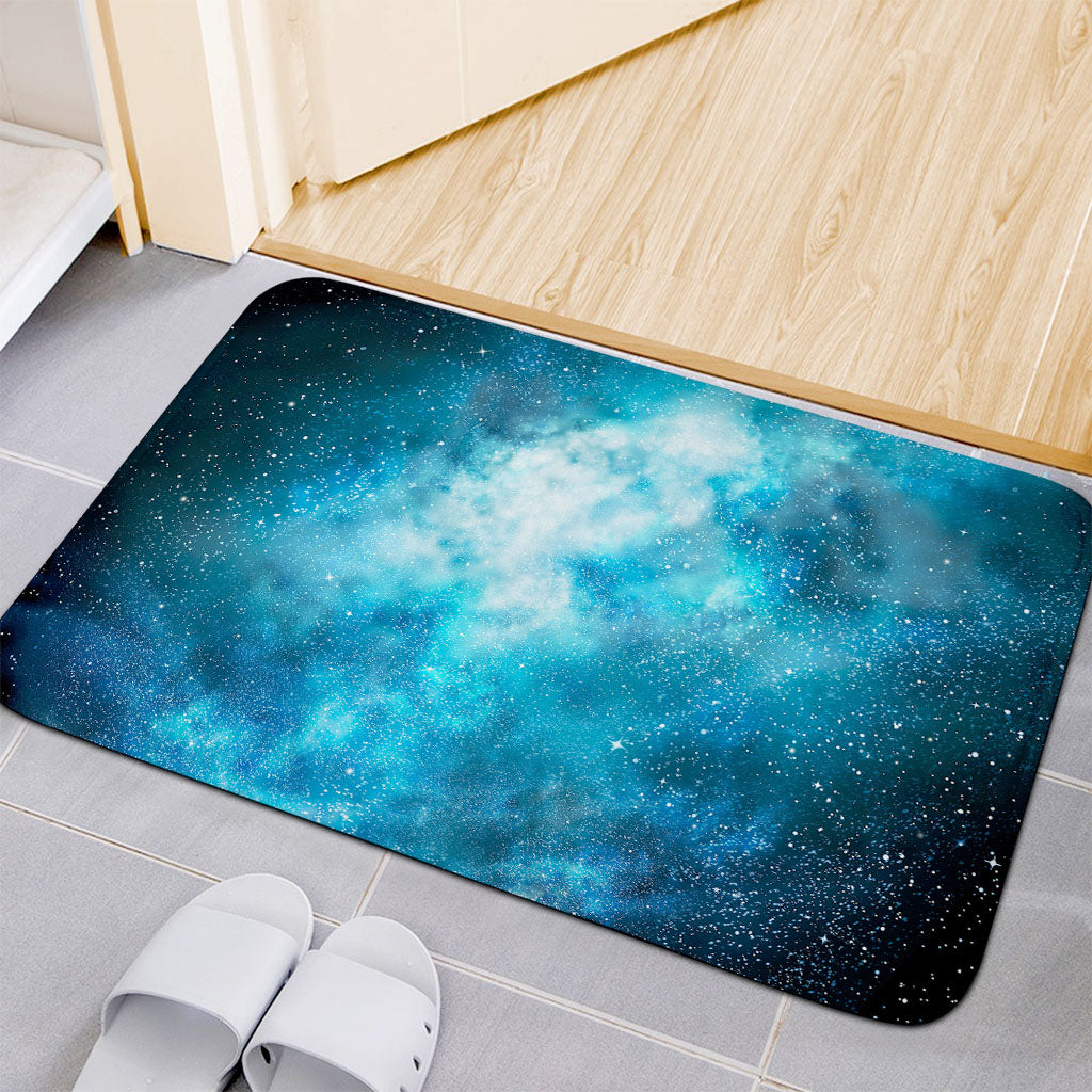 Blue Sky Universe Galaxy Space Print Indoor Door Mat