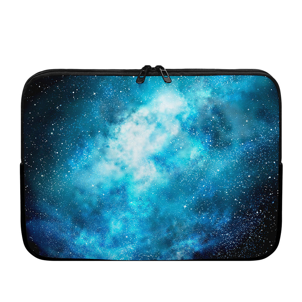 Blue Sky Universe Galaxy Space Print Laptop Sleeve