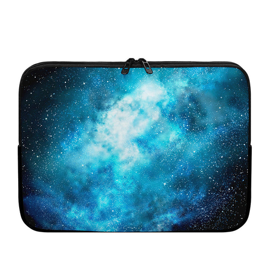 Blue Sky Universe Galaxy Space Print Laptop Sleeve